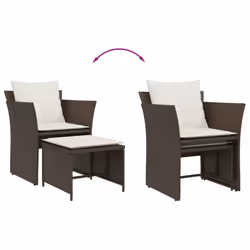 VidaXL 368617 set mobili da esterno - Vista aggiuntiva 8