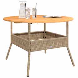 VidaXL 368627 tavolo da esterno Beige - Vista aggiuntiva 4