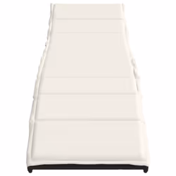VidaXL 368245 sedia da esterno Salone Seduta imbottita Rattan sintetico, Acciaio Crema, Bianco - Vista aggiuntiva 4