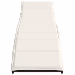 VidaXL 368251 sedia da esterno Salone Seduta imbottita Rattan sintetico, Acciaio Crema, Bianco - Vista aggiuntiva 4