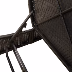 VidaXL 368090 sedia da esterno Salone Seduta imbottita Rattan sintetico, Acciaio Crema, Bianco - Vista aggiuntiva 8
