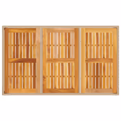 VidaXL 368127 tavolo da esterno Beige, Marrone - Vista aggiuntiva 8