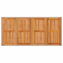VidaXL 368130 tavolo da esterno Beige, Marrone - Vista aggiuntiva 8