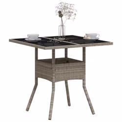 VidaXL 368131 tavolo da esterno Grigio - Vista aggiuntiva 4