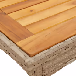VidaXL 368133 tavolo da esterno Beige, Marrone - Vista aggiuntiva 8