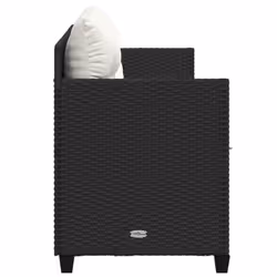 VidaXL 368326 sedia da esterno Salone Seduta imbottita Rattan sintetico, Acciaio Crema, Bianco - Vista aggiuntiva 5