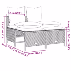 VidaXL 368381 set mobili da esterno - Vista aggiuntiva 7