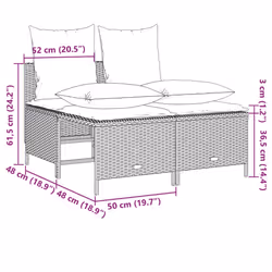 VidaXL 368382 set mobili da esterno - Vista aggiuntiva 7