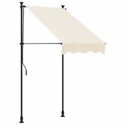 Tendada Sole Retrattile Crema 100x150 cm in Tessuto e Acciaiocod mxl 91442 - Vista aggiuntiva 2