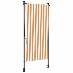 Tendaa Rullo Esterno Arancio Bianca 120x270 cm Tessuto Acciaiocod mxl 93017 - Vista aggiuntiva 2