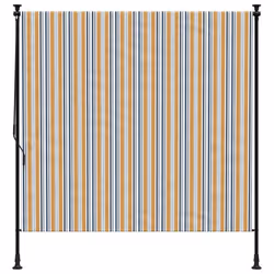Tendaa Rullo Esterno Gialla e Bianca 150x270cm Tessuto Acciaiocod mxl 93018 - Vista aggiuntiva 3
