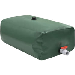 Serbatoio Acqua con Rubinetto Pieghevole 1000 l in pvc