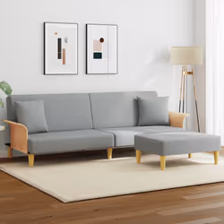 VidaXL 3216215 divano Grigio