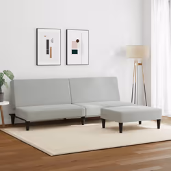 VidaXL 3216231 divano Grigio