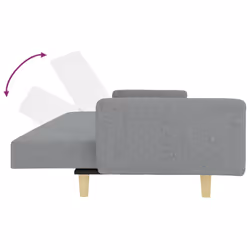 VidaXL 3216240 divano Grigio - Vista aggiuntiva 6