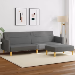 VidaXL 3216244 divano Grigio