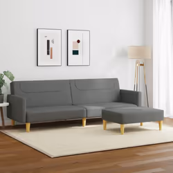 VidaXL 3216244 divano Grigio