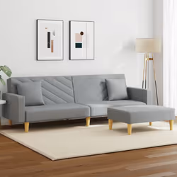 VidaXL 3216258 divano Grigio