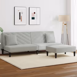 VidaXL 3216262 set di mobili per soggiorno Grigio