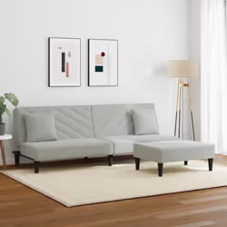 VidaXL 3216262 set di mobili per soggiorno Grigio