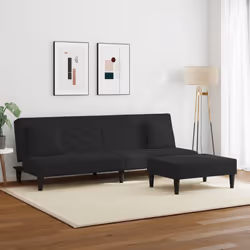 VidaXL 3216265 set di mobili per soggiorno Nero