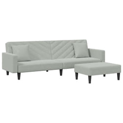 VidaXL 3216268 set di mobili per soggiorno Grigio