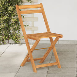 Vidaxl - Sedie Pieghevoli da Bistrò 4 pz in Legno Massello di Acacia