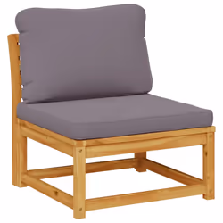 Set Salotto da Giardino 4pz con Cuscini Legno Massello Acaciacod mxl 116323 - Vista aggiuntiva 3