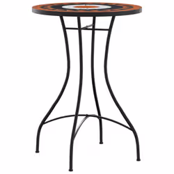 VidaXL 3216355 set mobili da esterno Terracotta, Bianco - Vista aggiuntiva 3