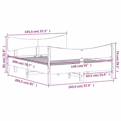 VidaXL 3216383 rete a doghe - Vista aggiuntiva 8
