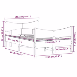VidaXL 3216386 rete a doghe - Vista aggiuntiva 8