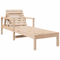 VidaXL 832538 sedia da esterno Terrazzo Seduta imbottita Legno di pino - Vista aggiuntiva 7