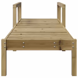 VidaXL 832542 sedia da esterno Terrazzo Seduta imbottita Legno di pino - Vista aggiuntiva 4