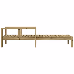 VidaXL 832542 sedia da esterno Terrazzo Seduta imbottita Legno di pino - Vista aggiuntiva 5