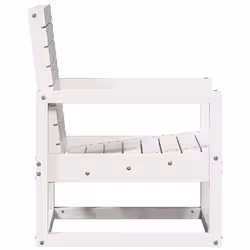 VidaXL 832548 sedia da esterno Pino Bianco - Vista aggiuntiva 5