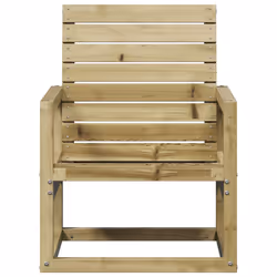 VidaXL 832551 sedia da esterno Terrazzo Seduta imbottita Legno di pino - Vista aggiuntiva 4