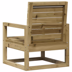 VidaXL 832551 sedia da esterno Terrazzo Seduta imbottita Legno di pino - Vista aggiuntiva 6