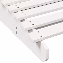 VidaXL 832574 sedia da esterno Salone Seduta imbottita Legno di pino Bianco - Vista aggiuntiva 7