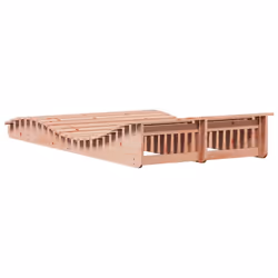 VidaXL 832591 sedia da esterno Salone Seduta imbottita Legno - Vista aggiuntiva 5