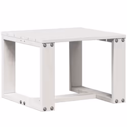 VidaXL 832631 sedia da esterno Terrazzo Legno di pino Bianco - Vista aggiuntiva 7