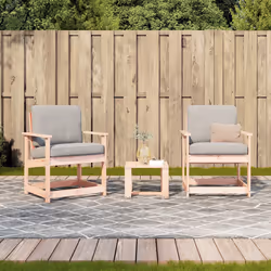 VidaXL 832633 sedia da esterno Terrazzo Legno