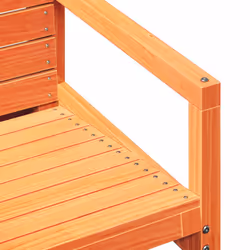 VidaXL 844645 sedia da esterno Terrazzo Seduta imbottita Legno di pino Marrone - Vista aggiuntiva 7