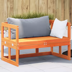 VidaXL 844659 panca da esterno Legno
