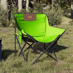 VidaXL 366552 sedia da esterno Terrazzo Poliestere, Acciaio Verde