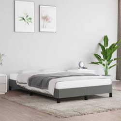 Giroletto Grigio Scuro 120x190 cm in Tessuto Vidaxl 51845