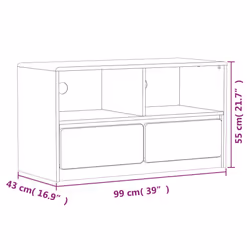 VidaXL 377597 supporto TV e sistema audio - Vista aggiuntiva 8