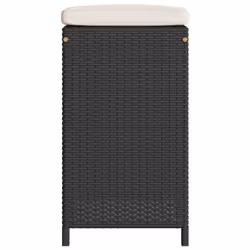 VidaXL 368686 sedia da esterno Resina, Acciaio Crema, Bianco - Vista aggiuntiva 5