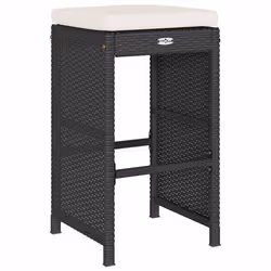 VidaXL 368686 sedia da esterno Resina, Acciaio Crema, Bianco - Vista aggiuntiva 6