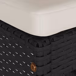 VidaXL 368686 sedia da esterno Resina, Acciaio Crema, Bianco - Vista aggiuntiva 7