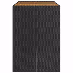 VidaXL 368698 tavolo da esterno Nero - Vista aggiuntiva 6
